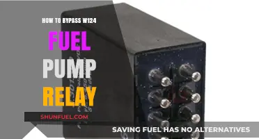 Bypassing W124 Fuel Pump Relay: A Step-by-Step DIY Guide