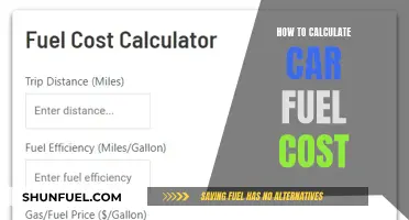 Calculating Car Fuel Costs: A Simple Guide to Savings