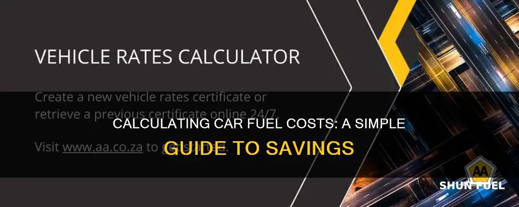 how to calculate car fuel cost