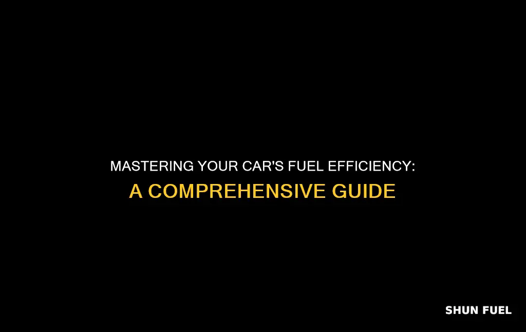 how to calculate car fuel efficiency