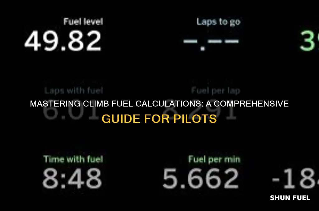 how to calculate climb fuel