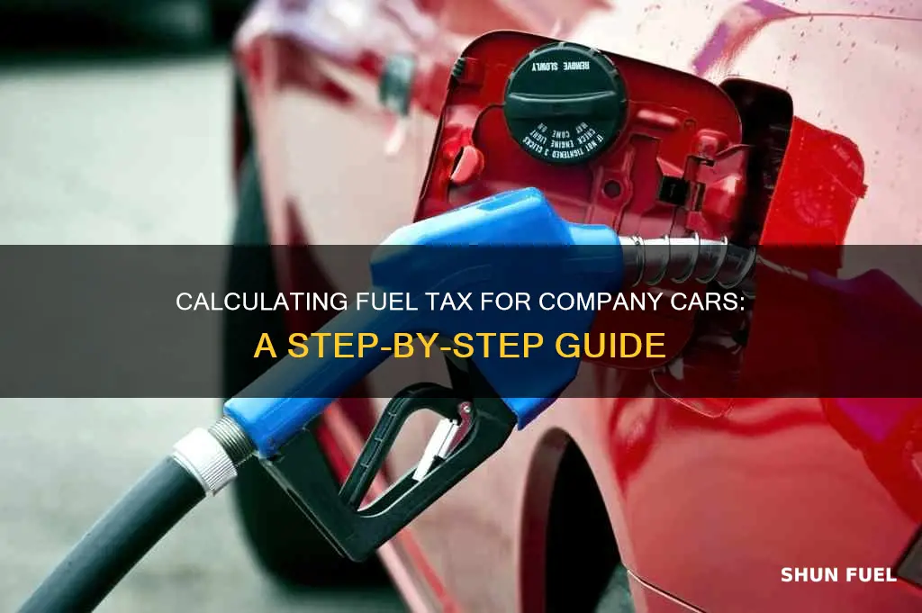 how to calculate company car fuel tax