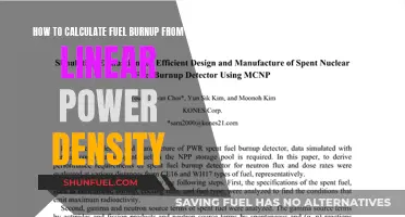 Calculating Fuel Burnup: Understanding the Linear Power Density Equation