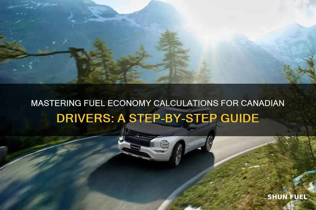 how to calculate fuel economy canada