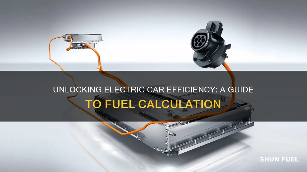 how to calculate fuel for electric cars