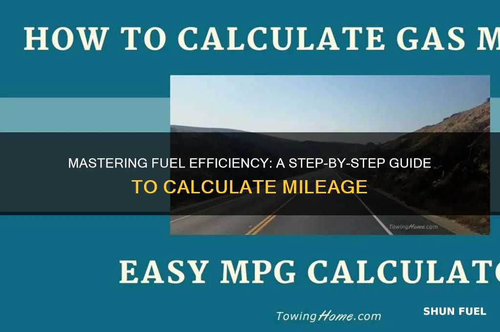 how to calculate fuel milage