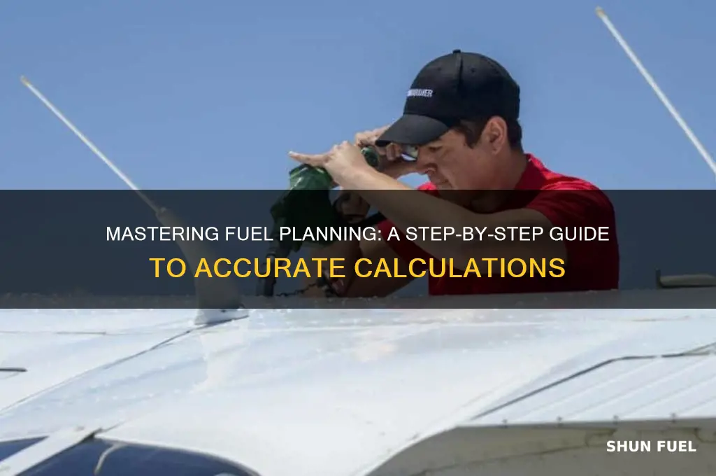 how to calculate fuel plane