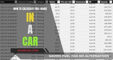 Calculating Car Fuel Usage: A Guide to Mileage Mathematics