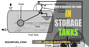Monitoring Fuel Usage: Calculating Storage Tank Efficiency