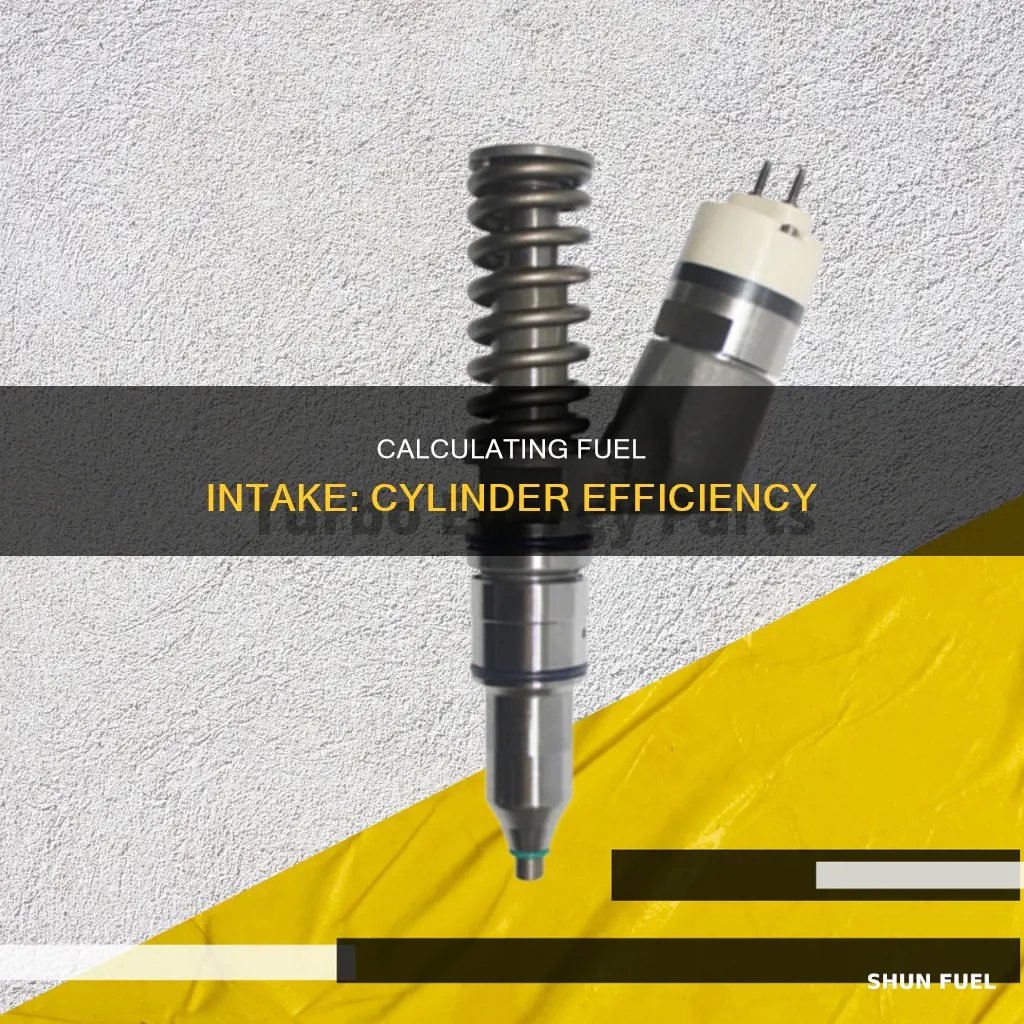 how to calculate how much fuel goes into cylinder