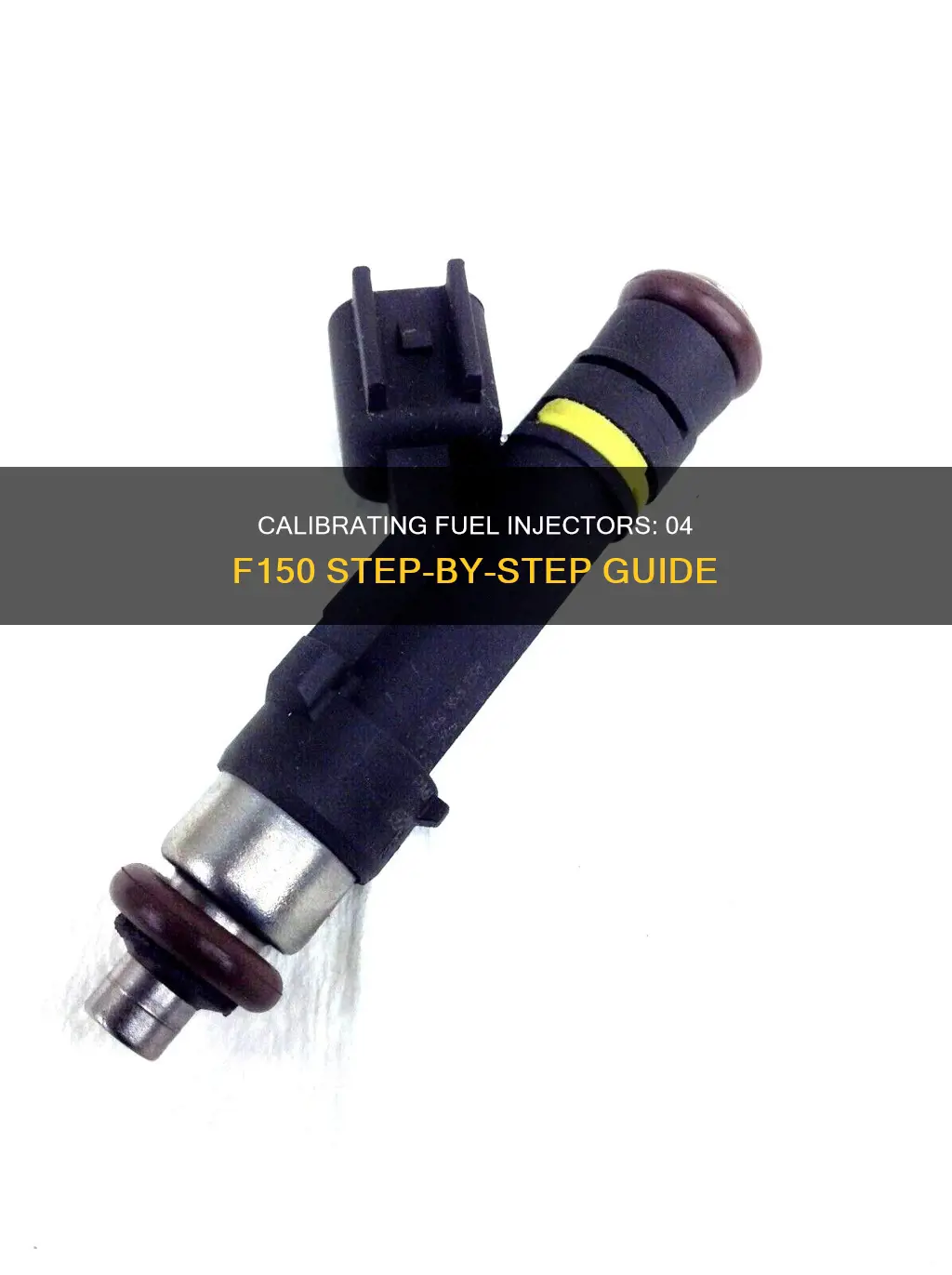 how to calibrate fuel injectors 04 f150