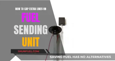Fixing Extra Lines on Your Fuel Sending Unit