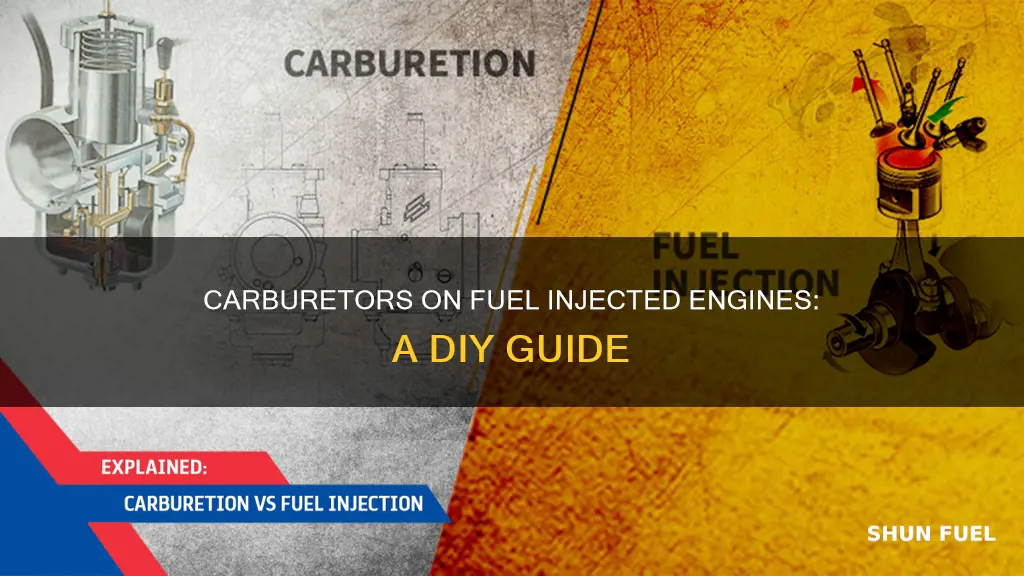 how to carburate a fuel injected engine on fwd car