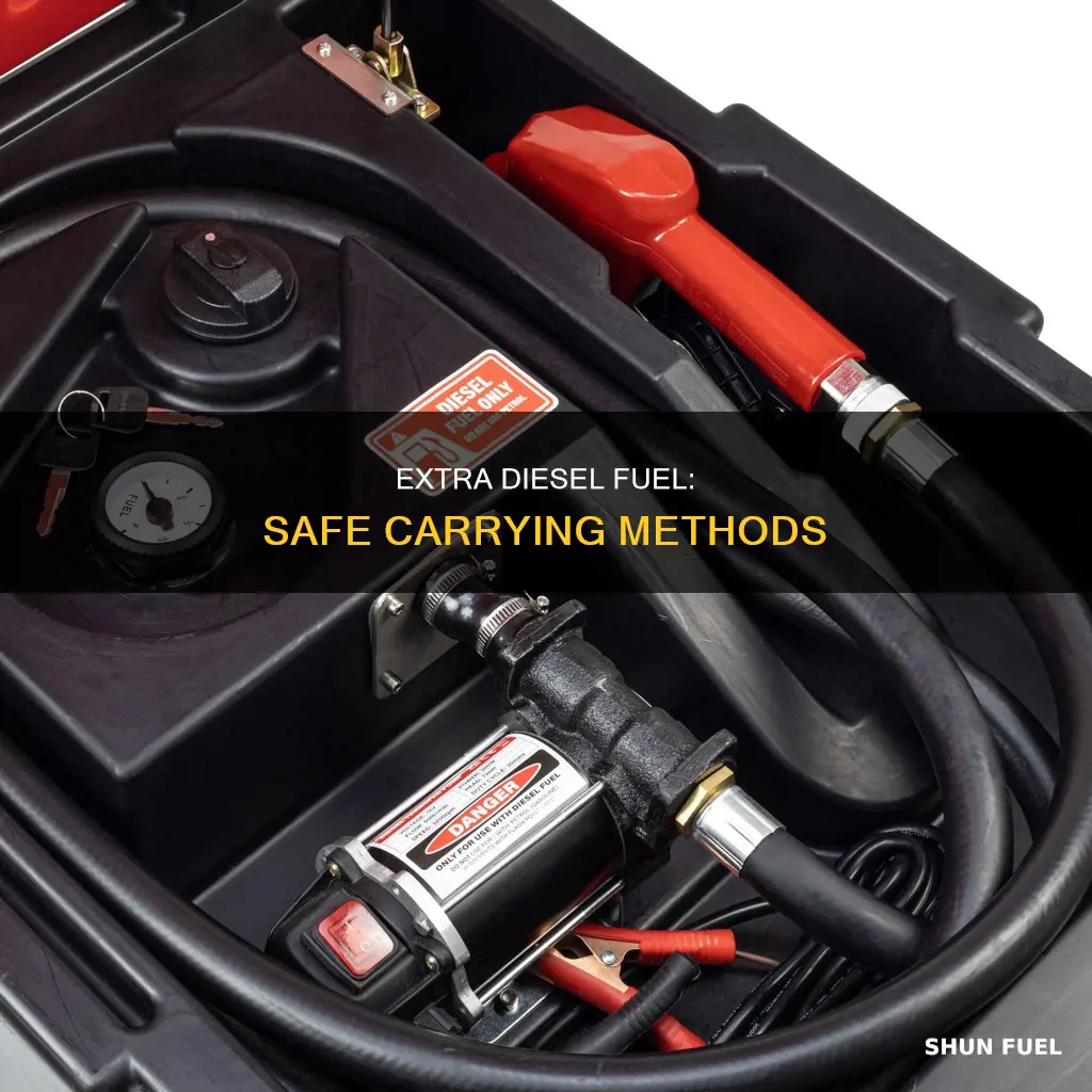 how to carry extra diesel fuel