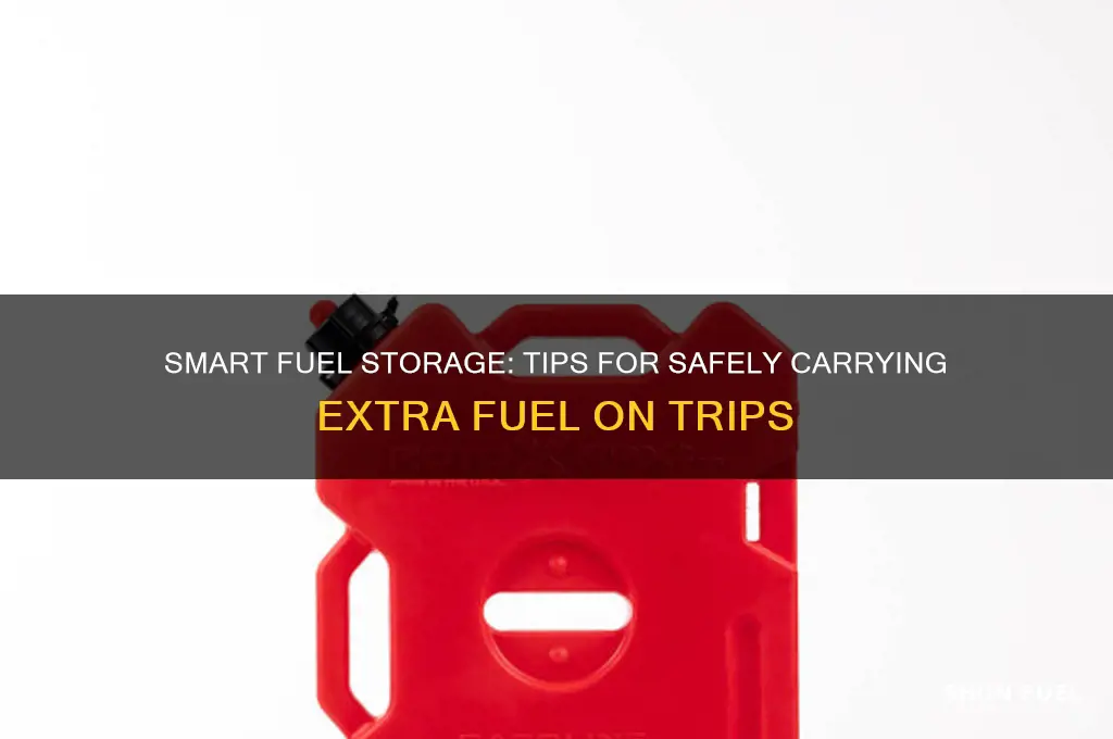 how to carry extra fuel