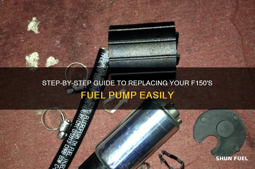 how to chamge a fuel pump on an f150