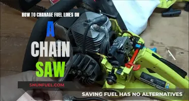 Mastering Chainsaw Maintenance: A Guide to Replacing Fuel Lines