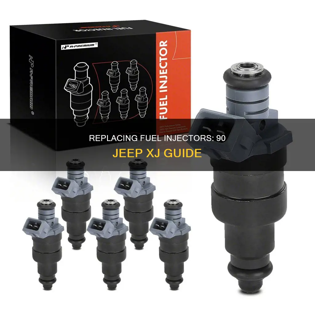 how to chance fuel injectors 90 jeep xj