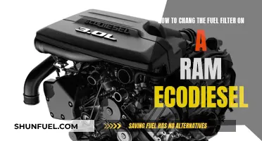 Changing the Fuel Filter on Your Ram EcoDiesel