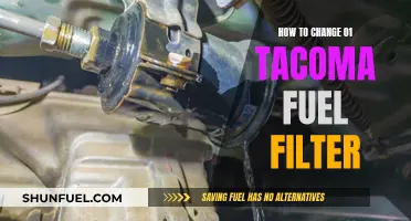 Replacing 01 Tacoma Fuel Filter: Step-by-Step Guide