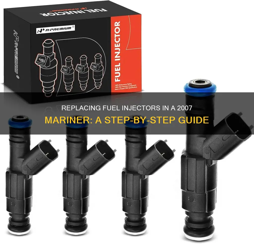 how to change 07 mariner fuel injectors