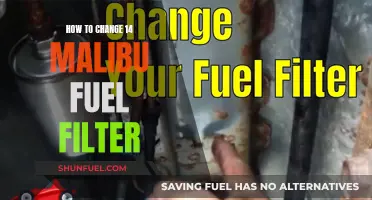 Malibu Maintenance: Replacing Fuel Filter in 14 Models