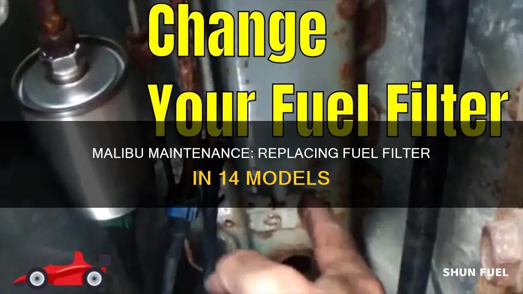 how to change 14 malibu fuel filter