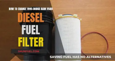 Changing Diesel Fuel Filter in '95 Dodge Ram 2500: Step-by-Step Guide