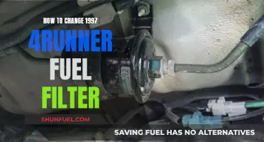 Changing the Fuel Filter on a 1997 4Runner: Step-by-Step Guide