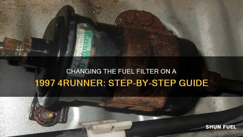 how to change 1997 4runner fuel filter