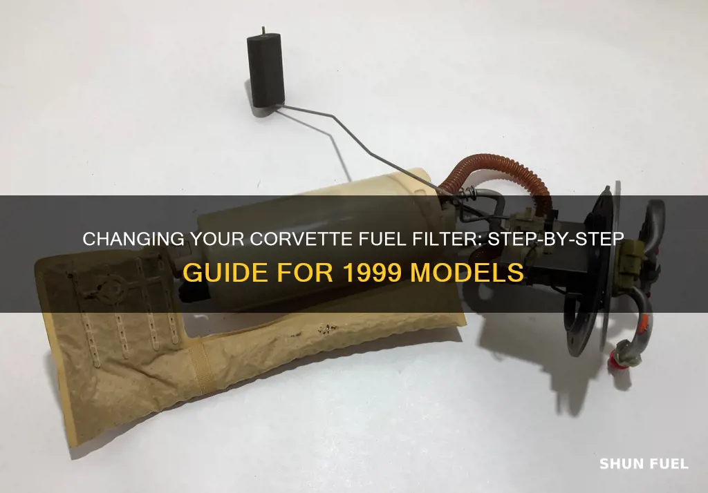 how to change 1999 c5 corvette fuel filter