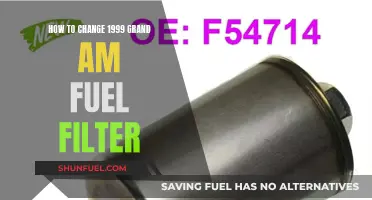 Replacing 1999 Grand AM Fuel Filter: Step-by-Step Guide