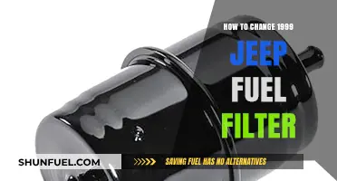Jeep Fuel Filter: Replacing the 1999 Model in Easy Steps