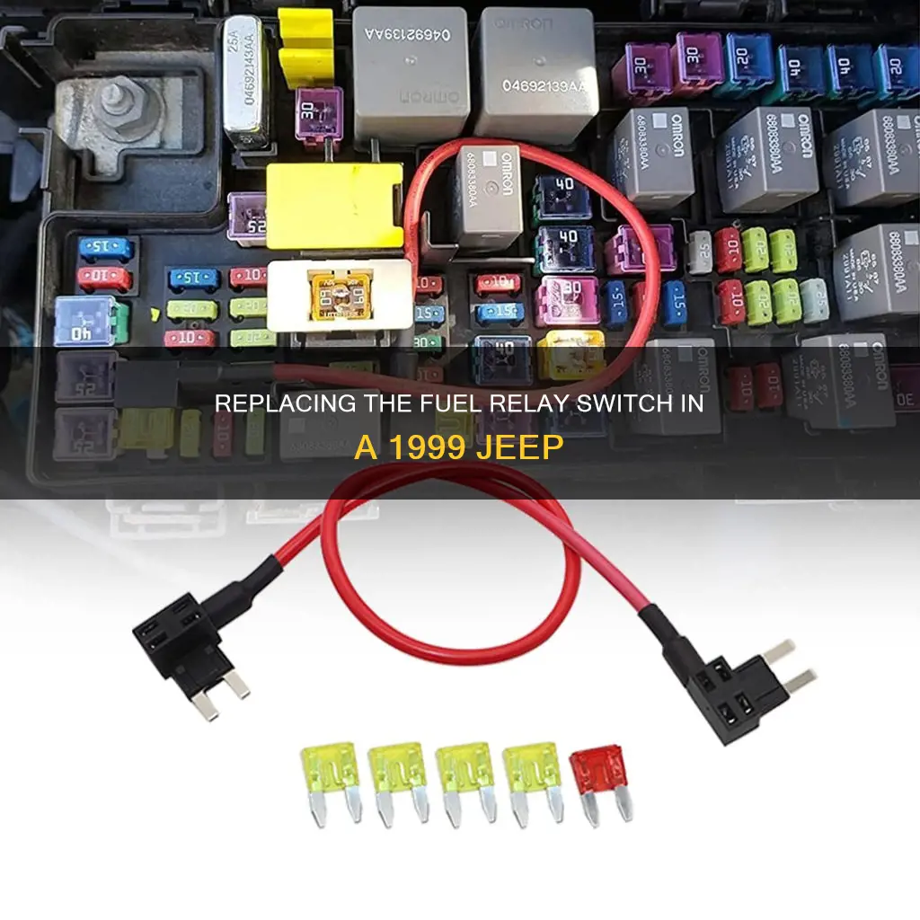 how to change 1999 jeep fuel relay switch