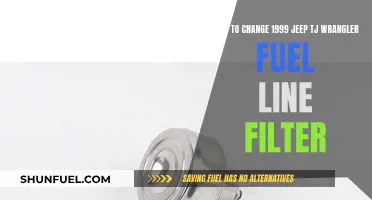 Replacing 1999 Jeep Wrangler Fuel Line Filter: Step-by-Step Guide