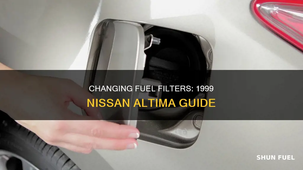 how to change 1999 nissan altima fuel filter