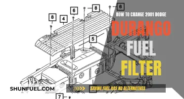 Changing Fuel Filter in 2001 Dodge Durango: Step-by-Step Guide