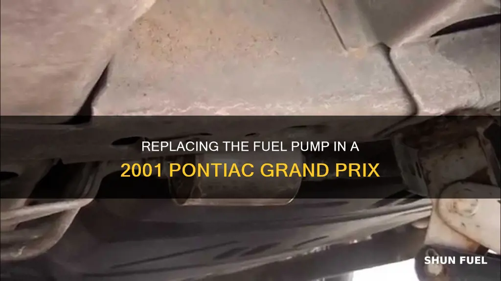 how to change 2001 pontiac grand prix fuel pump