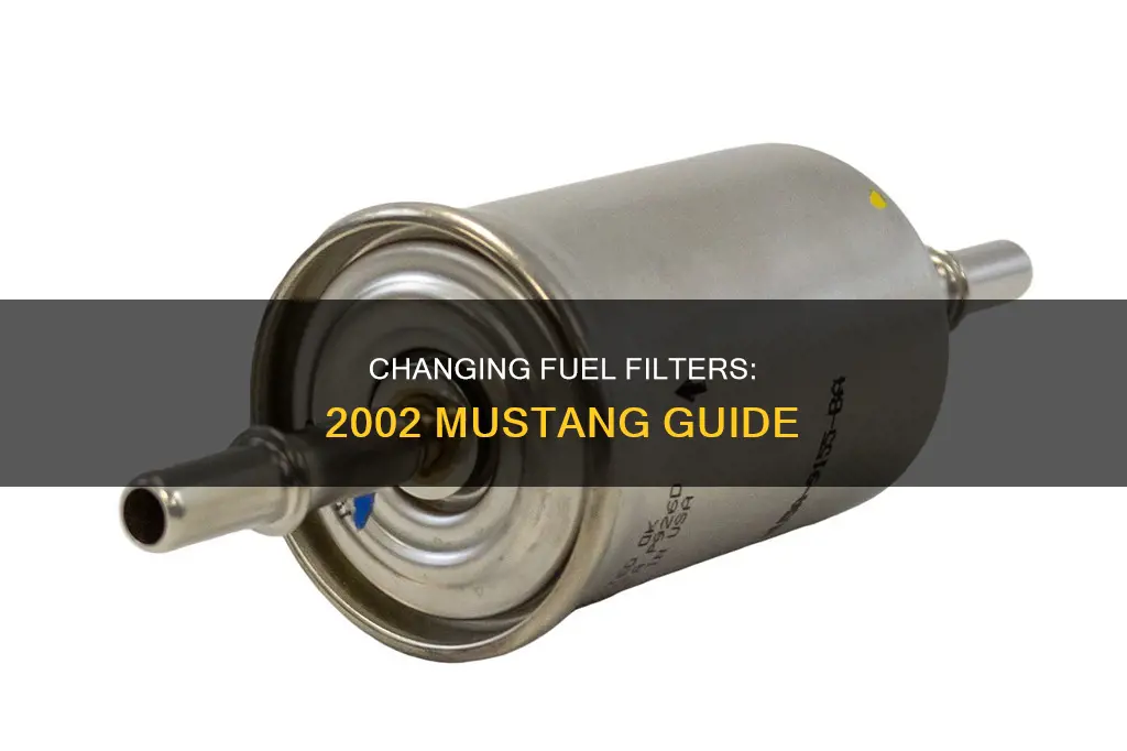 how to change 2002 mustang fuel filter