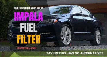 Changing Fuel Filters: 2005 Chevy Impala Guide