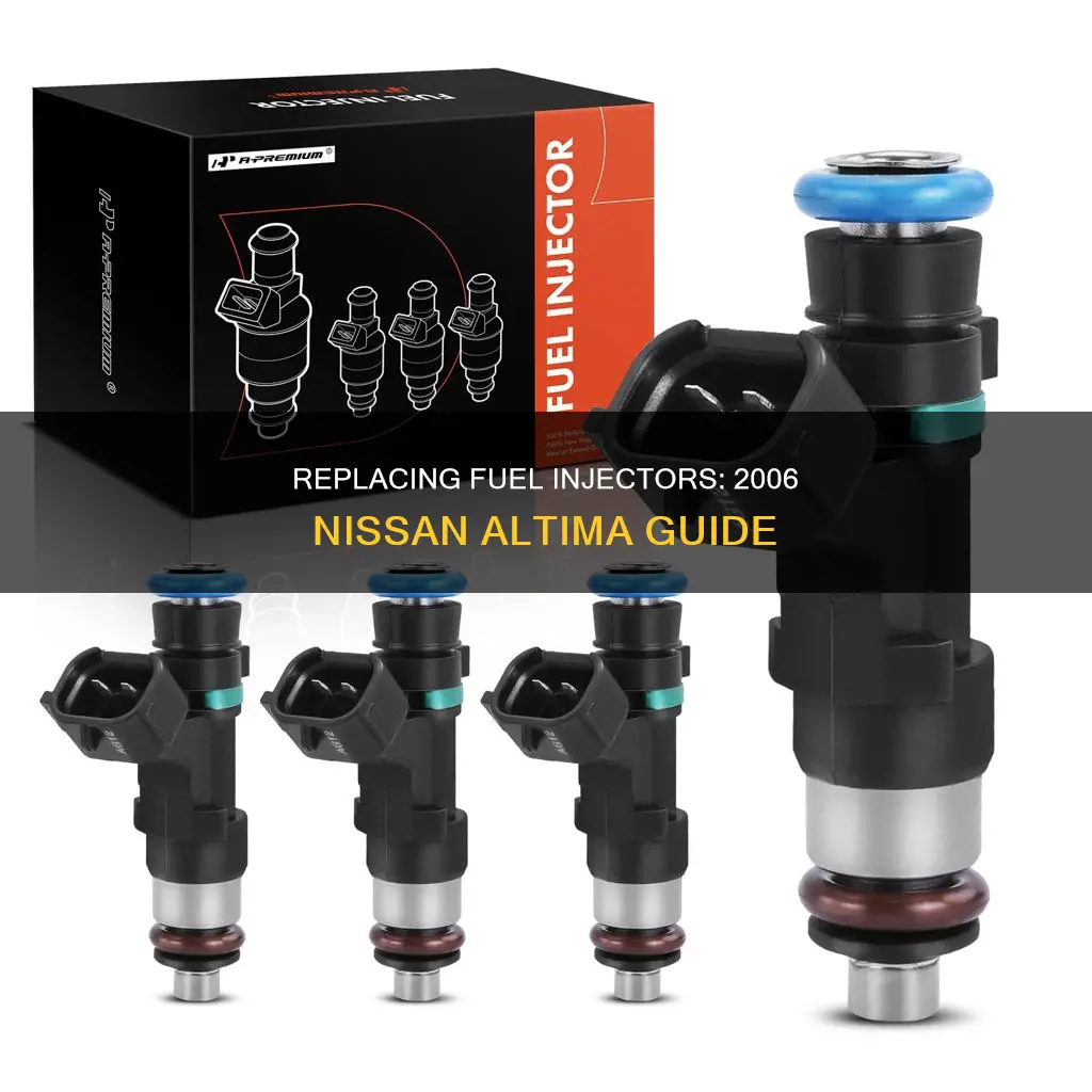 how to change 2006 nissan altima fuel injector