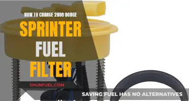 Changing Fuel Filter in a 2008 Dodge Sprinter: Step-by-Step Guide