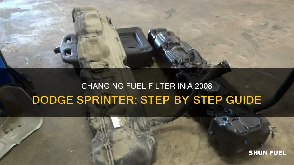 how to change 2008 dodge sprinter fuel filter