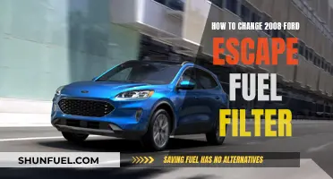 Replacing 2008 Ford Escape Fuel Filter: Step-by-Step Guide