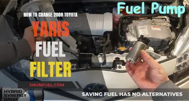 Replacing the Fuel Filter in a 2008 Toyota Yaris: Step-by-Step Guide