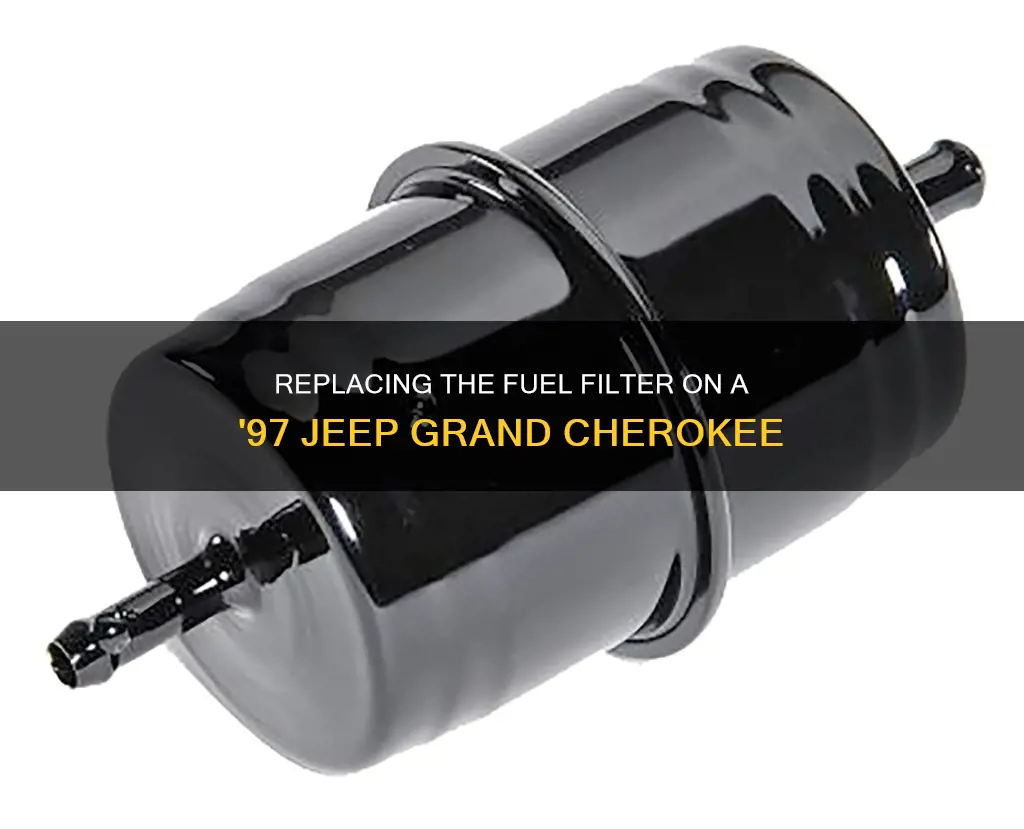 how to change 97 jeep grand cherokee fuel filter