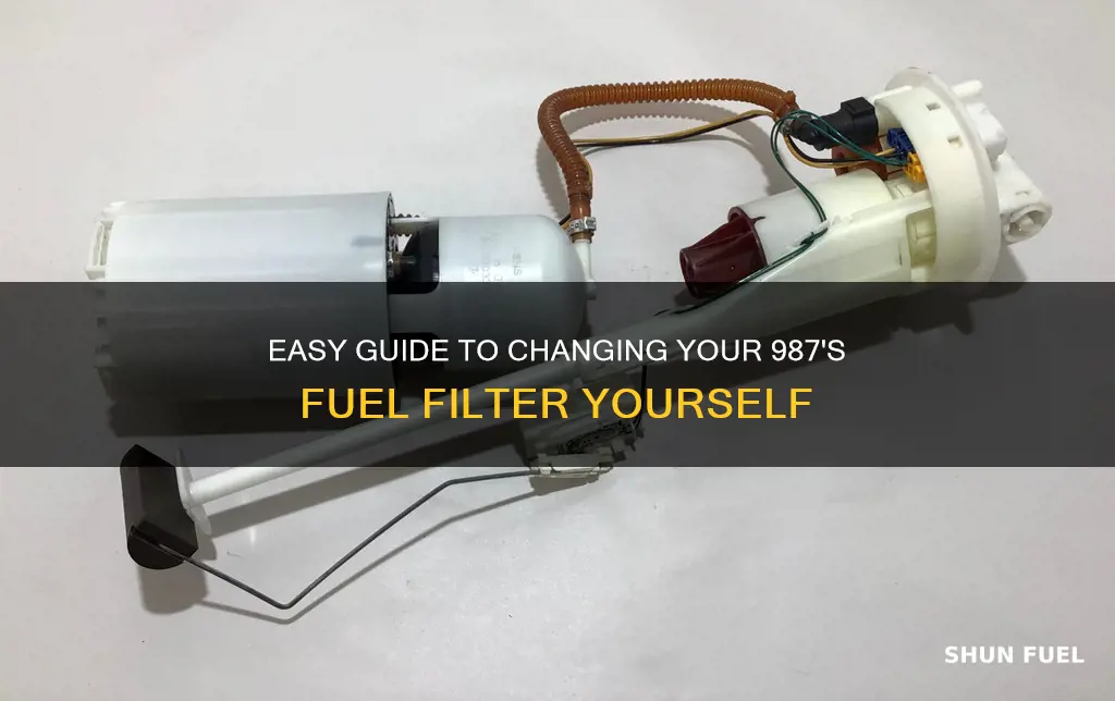 how to change 987 fuel filter