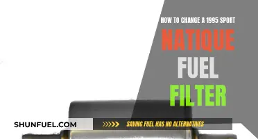 Changing a Fuel Filter: 1995 Sport Nautique Guide