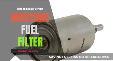 Changing Fuel Filters: 2005 Mustang Guide