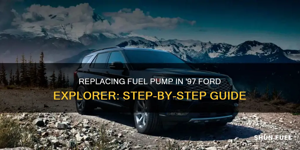 how to change a ford explorer 97 fuel pump